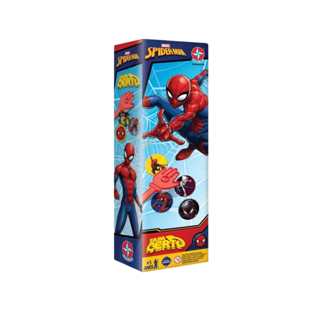 Jogo Tapa Certo Spiderman - Estrela - Estrela