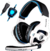 Auricular Gamer Sades Sa 903 blanco azul