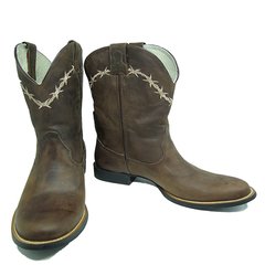 Bota Country Bico Redondo Crazy Horse Goyazes - comprar online