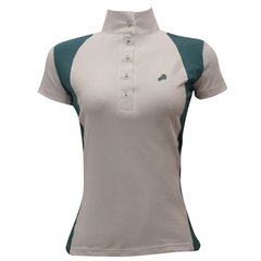camisa polo de prova feminina HDR, camisa de competicao feminina, camisa de hipismo