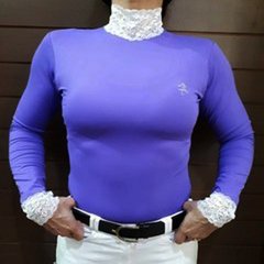 camisa feminina de prova manga longa, camisa de hipismo feminina