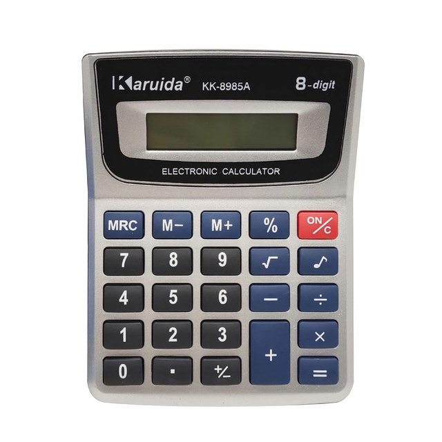 518318 CALCULADORA KARUIDA 8 DIGITOS A BATERIA KK 8985A