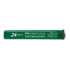 Grafite 0,5mm 2B Extra Macia c/24un Faber Castell