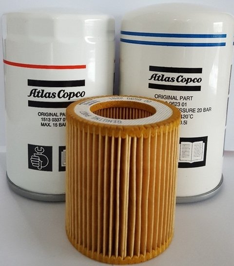 Kit Filtros Linha G2 - 7 - Atlas Copco