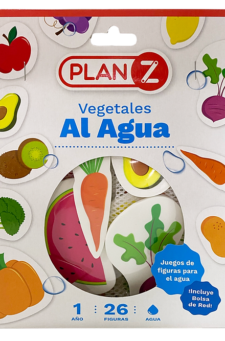 Vegetales al agua con bolsa para colgar - Plan Z