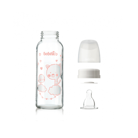 Mamadera 250ml vidrio. Babelito - comprar online