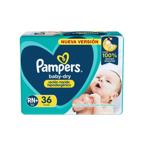 Pampers Baby Dry RN+ (Hast.6kg ) x36U