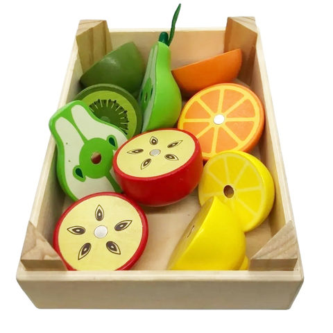 Cajón de Frutas con iman Cubeta Toys