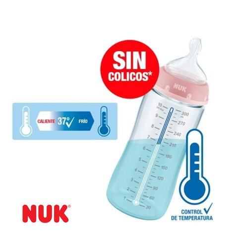 Mamadera NUK First Choice+ x300ml. Control de Temp. - tienda online