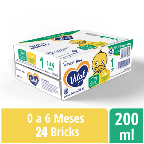 Pack x24 Vital 1 Nutriplus 200ml - comprar online