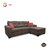 Sillon Sofa Esquinero Munich Retro Reversible Respaldo con Botones