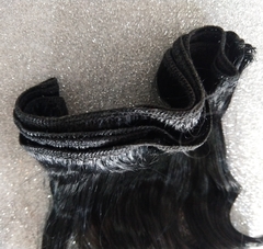 Tela de cabelo orgânico ondulado - Gi Matthias - Beleza Negra Hair