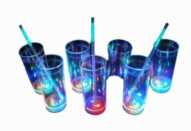 55 VASOS LUMINOSOS LED Cotillon Luminoso Jaguiga