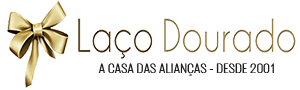 Laço Dourado | A casa das alianças | Alianças de casamento, anel de compromisso, anel de formatura em aço, prata e ouro | Relógios