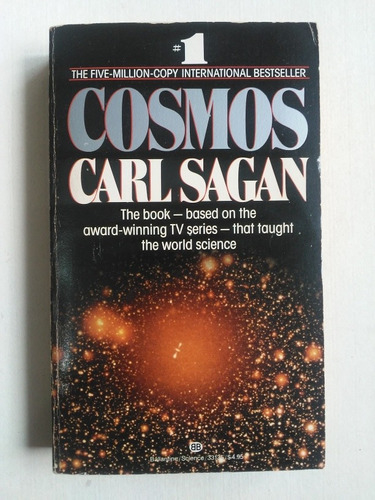 Cosmos Carl Sagan First Ballantine Paperback Edition