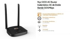 Router Inalámbrico Doble Banda Nexxt Nyx1200-ac 1200mbps - dotPix Store