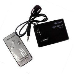 Switch Hdmi 3x1 Control Remoto Selector 3d Full Hd Tv Kolke - comprar online