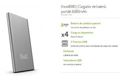 Cargador Portatil Power Bank Klip Enox8000 Mah Con 2 Usb en internet