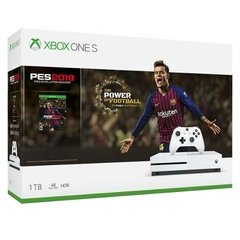 Consola Xbox One S 1tb + Juego Pes 2019 Arg Microsoft Hdr 4k - comprar online
