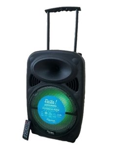 Parlante Karaoke Portatil Bluetooth Kanji Acid Plus Harrison Sp-kja20a 400w Bt Nuevo Con Microfono