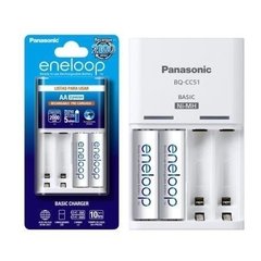 Cargador De Pilas Recargables Panasonic Eneloop + 2 Aa - comprar online