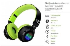 Auriculares Bluetooth Klip Xtreme Blast Ranura Sd Luces Led - comprar online