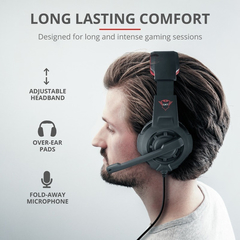 Auricular Headset Gamer Consola Pc Trust Gxt 310 Radius - comprar online