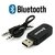 Receptor Adaptador Bluetooth Veicular Alimentação USB Transmissão Aux P2 Estéreo Plug Play Até 10m