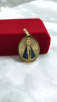 Pingente Nossa Senhora Aparecida em Ouro 18kl/750 - comprar online