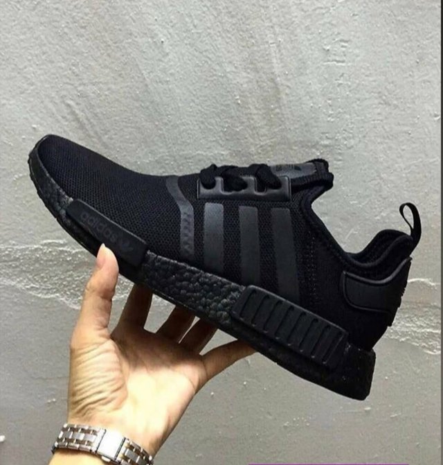 Adidas nmd preto com azul best sale