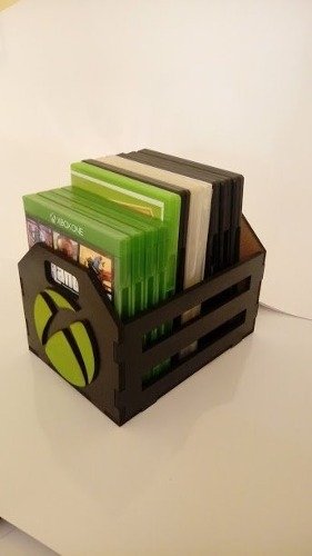 Porta Jogos, Case, Caixa, Estojo Para Games Ps4, Xbox, Xone