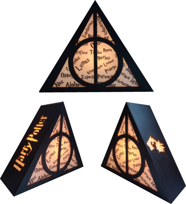 Luminária de mesa Harry Potter Magica com Feitiços Quando liga a luz