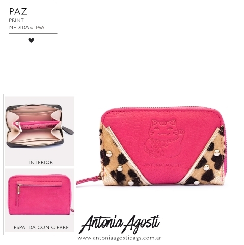 Billetera Paz Print