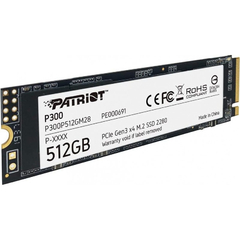SSD Patriot 512GB P300 M2 - P300P512GM28