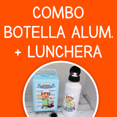Combo Botella de Aluminio + Lunchera - comprar online