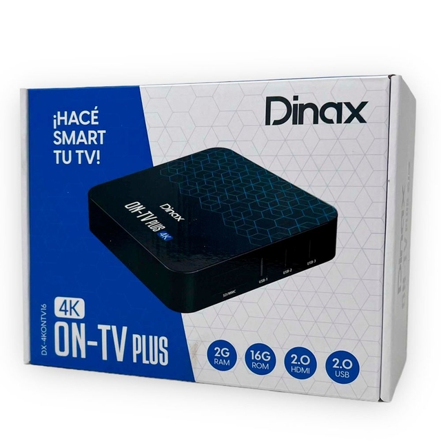 CONVERTIDOR SMART TV BOX DINAX 16 - UNIVERSO DE VARIEDADES