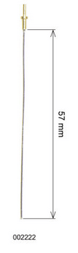Platinum counter electrode 5.7 cm (002222)