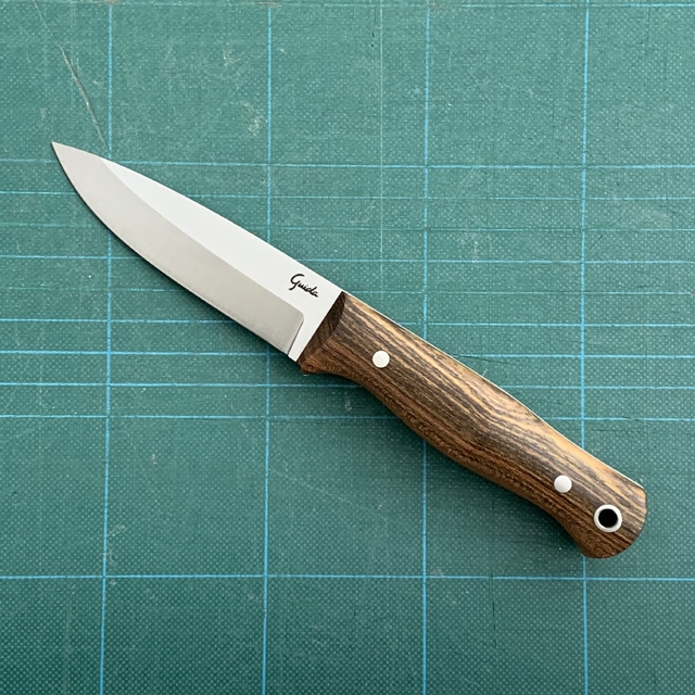 Cuchillo Bushcraft tipo Woodlore - Guida Custom Knives