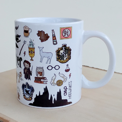 Caneca Harry Potter Ícones na internet