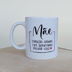 Caneca mãe alça decorada