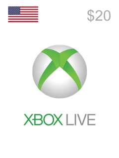 Tarjeta de regalo Xbox 20 (US) – Email Delivery
