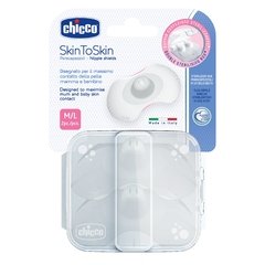 Pezonera Silicona SkinToSkin Chicco - Tienda Nonni