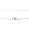 Cadena acero blanco almendrina 0,5 mm, 40 cm D&K / 1300AA-1