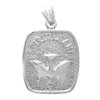 Dije Acero Blanco Medalla Espiritu Santo 4,3 cm D&K / 1300RE-26