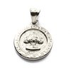 Dije Medalla Arbol De La Vida Con Guarda de Acero Quirúrgico 316L, Alt: 3,5 cm Incl, Argolla, / 500AV-41
