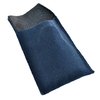 Bolsita de pana para joyas azul pequeña Pack de 10 unidades 9.7 cm X 8 cm / 900BP-8