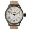 Reloj Hombre Cuero Sumergible Aiwa 6 Meses de Garantia + Estuche / WAN-035