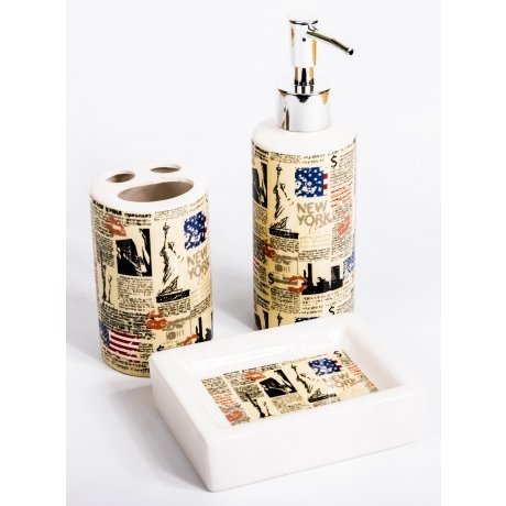 Set de Baño Sand x 3 Piezas en Potiers Home