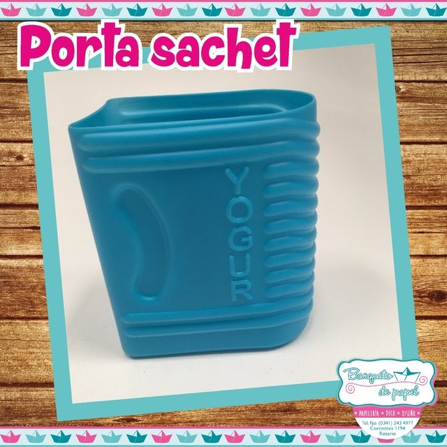 Porta Sachet Para Leche Yogur De Plástico Varios Colores