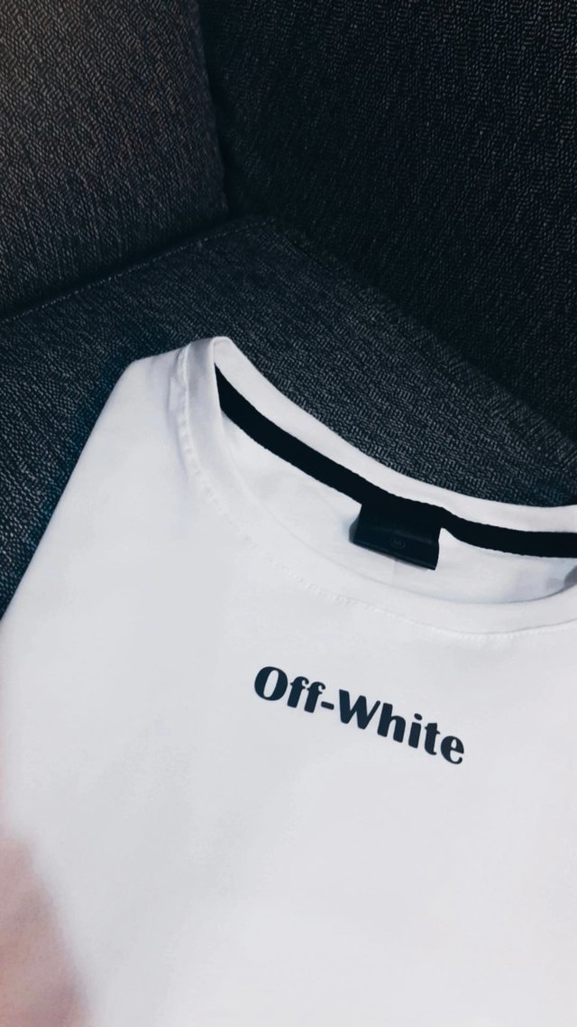 Remera Off White ALG H Comprar en Mora s Ind